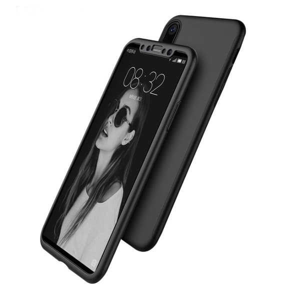 Skyddsfodral till iPhone X/XS Silver/Grå Silver/Grå