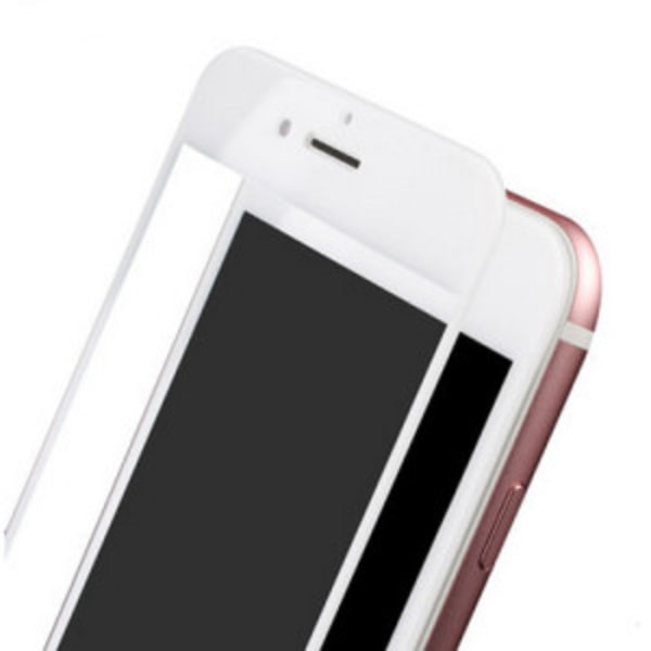 Sk�rmskydd 3-PACK 3D 9H Ram 0,2mm HD-Clear iPhone 7 Vit Vit