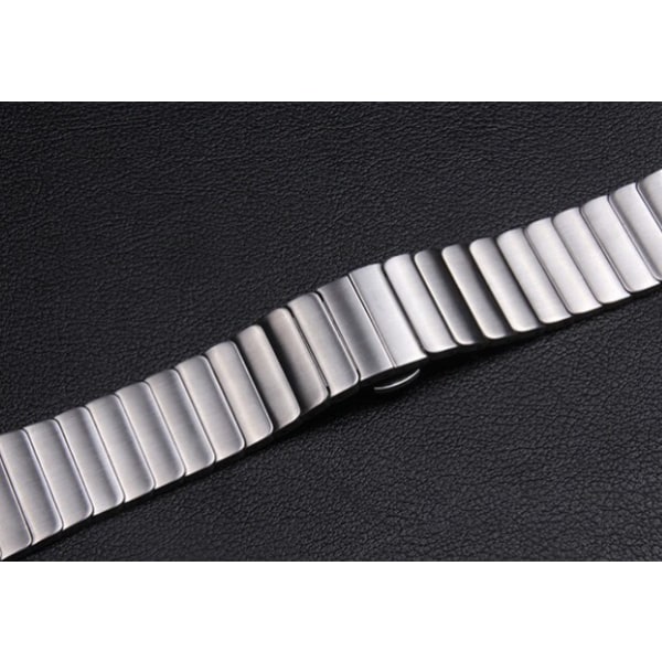 Apple Watch 38mm - Stilfuldt stålled i rustfrit stål Svart