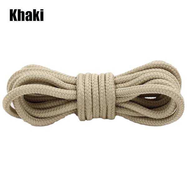 Extra Starka Skosnören i Polyester (Flera färger & längder) Vit 0.7M