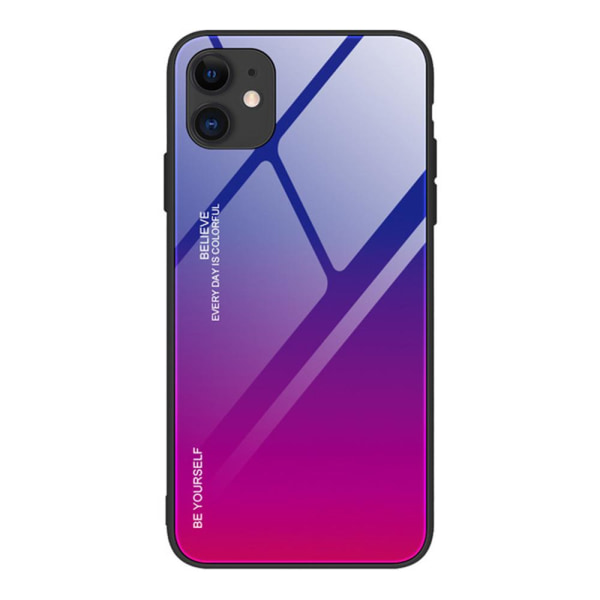 iPhone 12 Mini - Stilrent Skyddande Skal (NKOBEE) Svart/Röd