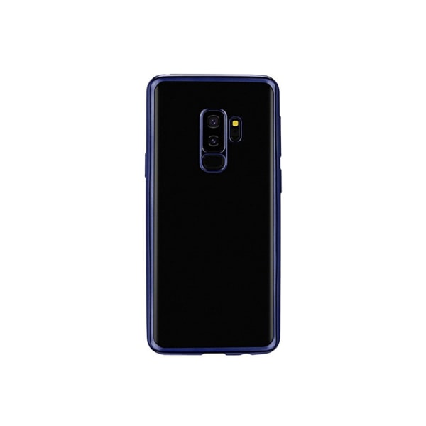 Samsung Galaxy S9Plus - Electro-Plated Skal av Silikon Svart