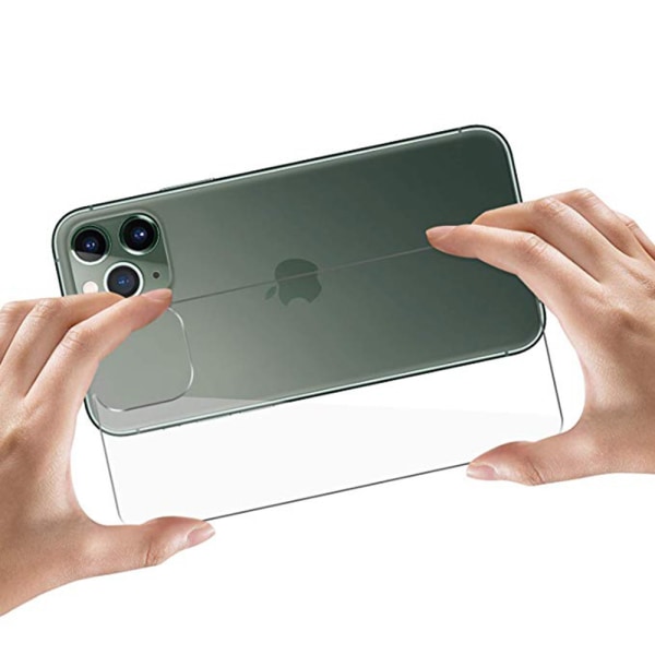 Bagside Skærmbeskytter iPhone 11 Pro Max 9H HD-Clear Transparent/Genomskinlig