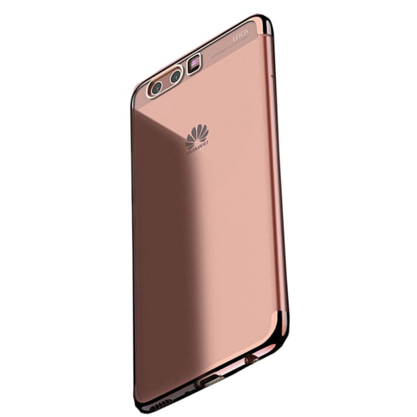 Stilig silikonbeskyttelsesdeksel - Huawei Honor 9 Roséguld