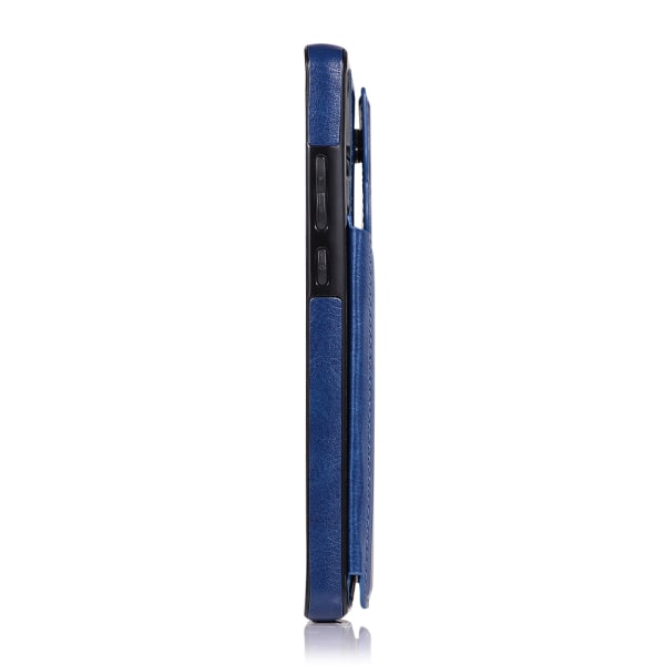 Elegant Smart Skal med Korthållare - Huawei P30 Pro Blå