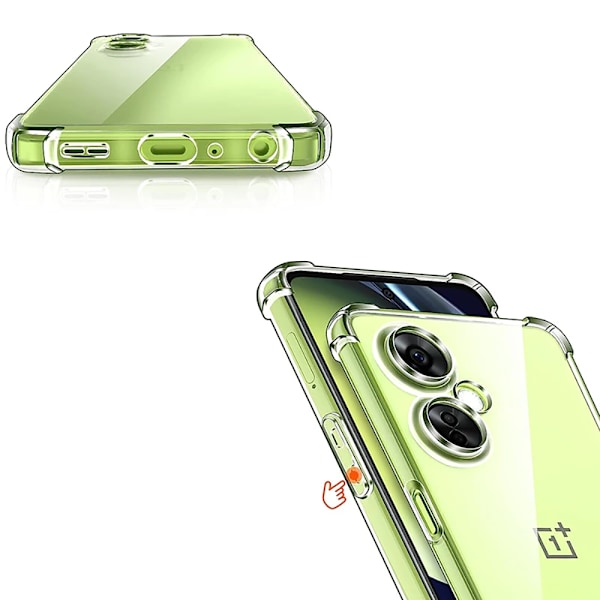 Oneplus Nord CE3 lite 5G - Skyddsskal i silikon Transparent