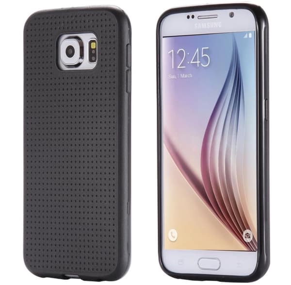 Samsung Galaxy S7 Edge - Silikonskal Vit Vit