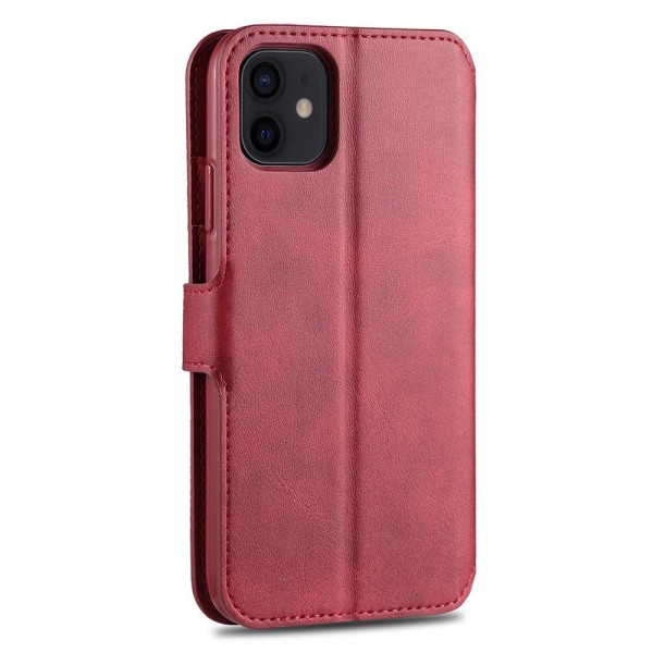 iPhone 12 - Käytännöllinen YAZUNSHI-lompakkokotelo Röd
