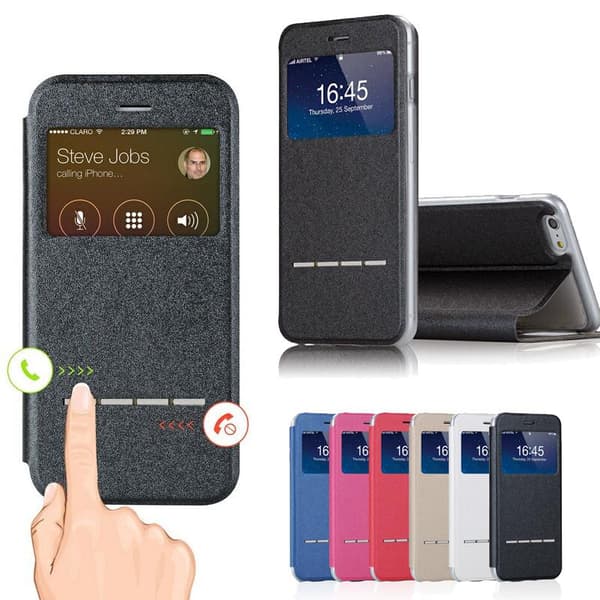 Stilrent Fodral med Smartfunktion - iPhone X Guld