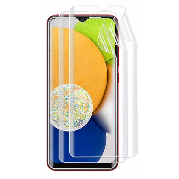 3-PACK Samsung Galaxy A13 4G Hydrogel Näytönsuoja HD 0,2mm Transparent