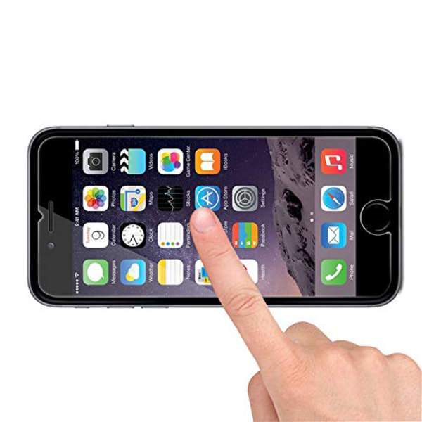3-PAKKER iPhone 6/6S Standard skjermbeskytter HD 0,3 mm Transparent/Genomskinlig