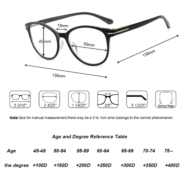 Stilrena Vintagedesignade Läsglasögon Lila 1.5