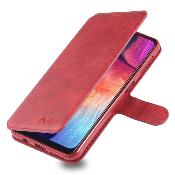 Suojaava, kestävä lompakkokotelo - Samsung Galaxy A50 Röd