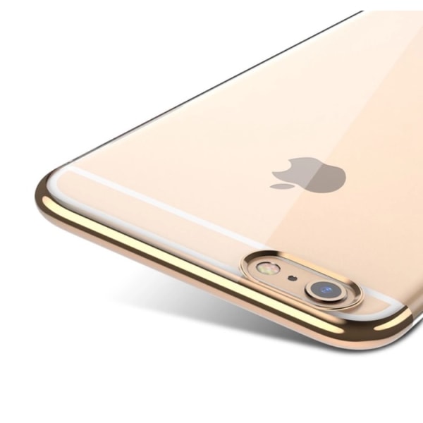 iPhone 8 PLUS - Älykäs, elegantti, tyylikäs silikonikuori FLOVEMiltä Guld