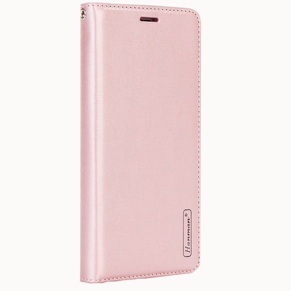 Huawei P Smart 2019 - (HANMAN) Elegant Plånboksfodral Rosaröd