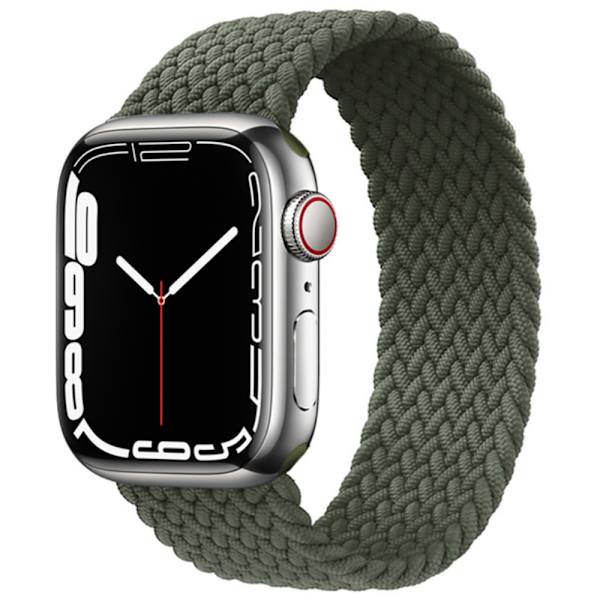 Kestävä joustava Apple Watch -ranneke 38mm/40mm/41mm Mörkblå L