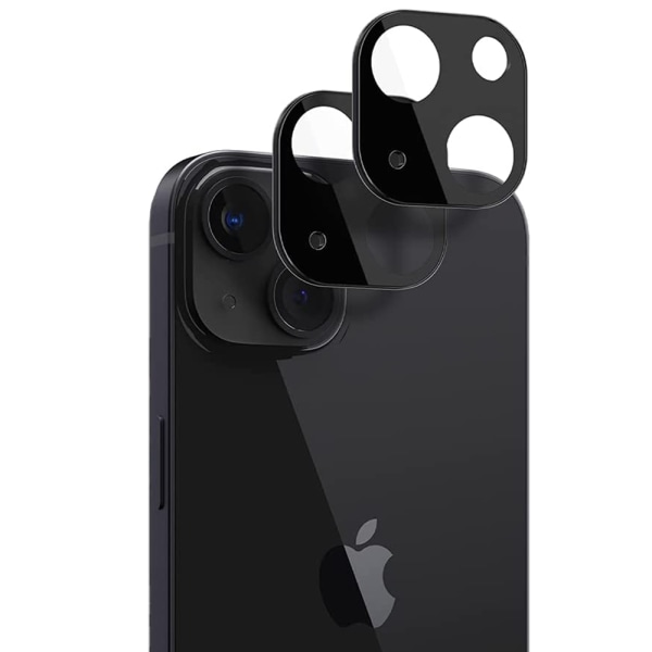 2-PACK iPhone 13 Mini Kameralinsskydd 2.5D HD-Clear 0,4mm Transparent