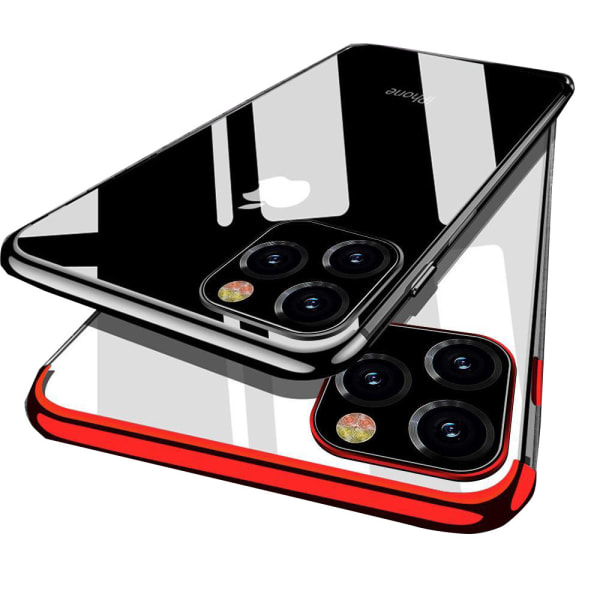 iPhone 13 Pro Max - Skyddande Silikonskal (Floveme) Svart
