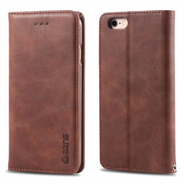 Plånboksfodral - iPhone 6/6S Ljusbrun Ljusbrun