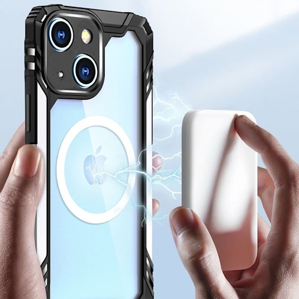 iPhone 14 - Kraftfullt Skyddande Skal Blå