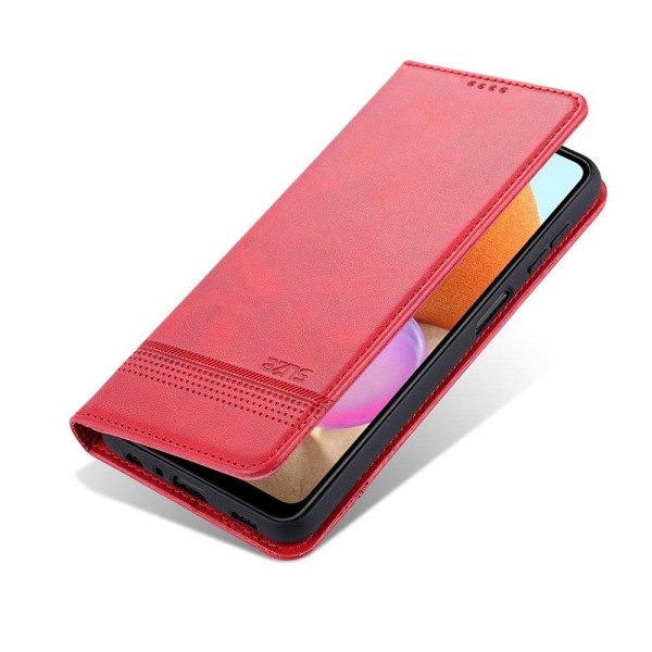 Samsung Galaxy A32 - Praktiskt Stilrent Plånboksfodral Röd