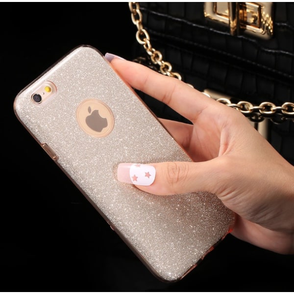 iPhone 6/6S -  Elegant Crystal-skal från Snowflake Guld