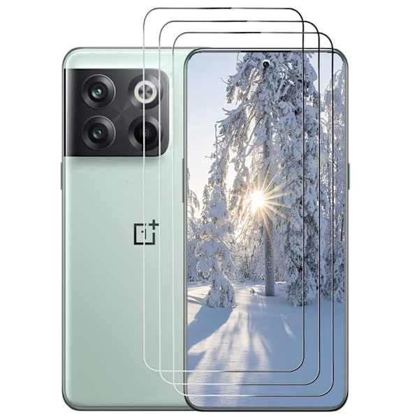 Oneplus 10T Härdat Glas Skärmskydd (3-pack) Transparent