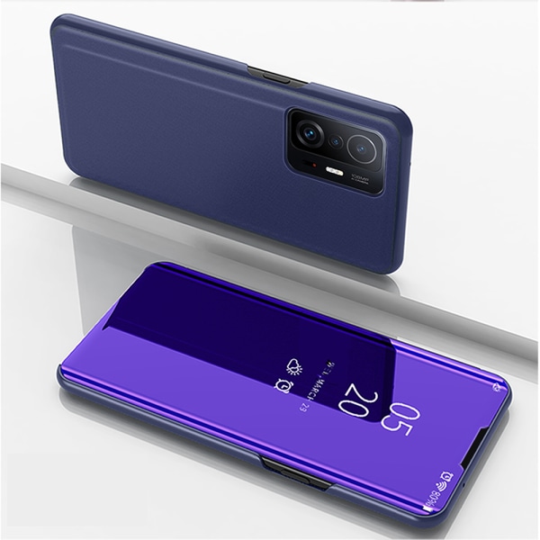 Xiaomi 11T Pro - Stilrent Praktiskt Fodral LEMAN Himmelsblå