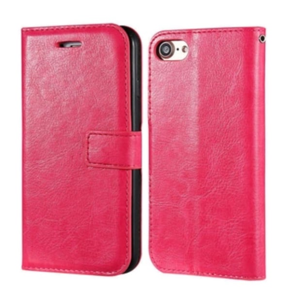 Tehokas lompakkokotelo (Floveme) – iPhone 8 Rosa Rosa