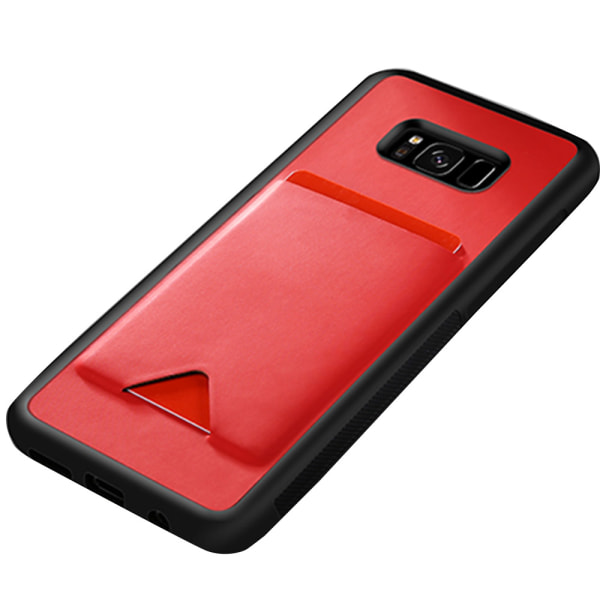 Fleksibelt cover (PoCard) - Samsung Galaxy S8 Plus Vit