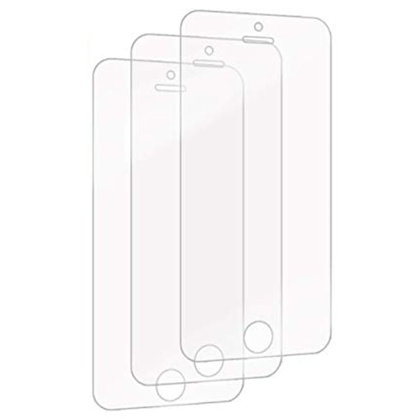 iPhone 5/5C/5S/5SE skærmbeskytter 3-PACK Standard 9H HD-Clear