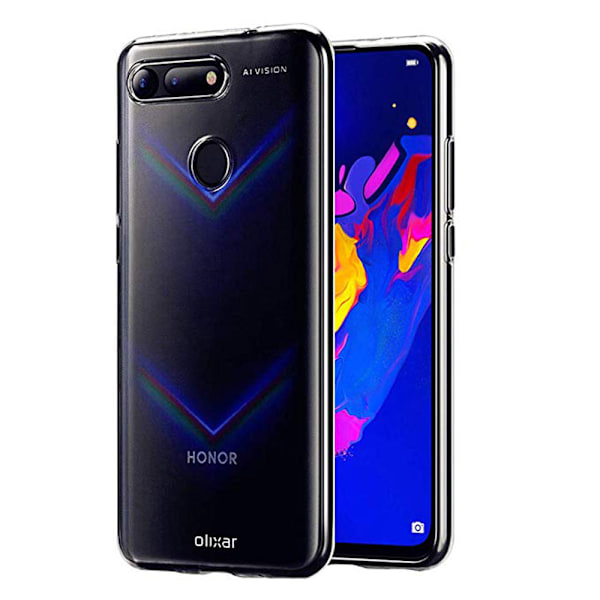 Skal - Huawei Honor View 20 Transparent/Genomskinlig