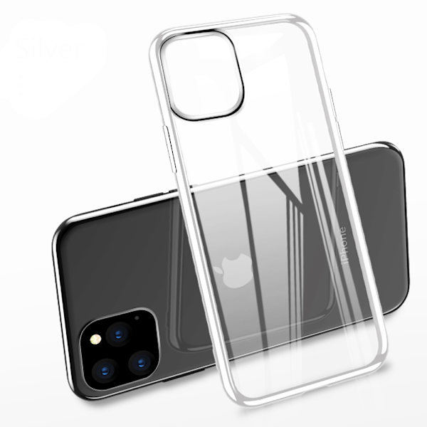 iPhone 11 Pro Max - Smidigt Skyddsskal i Silikon (LEMAN) Lila