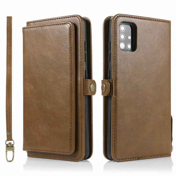 Elegant Robust Plånboksfodral - Samsung Galaxy A51 Svart