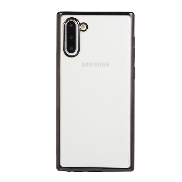 Samsung Galaxy Note10 - Kraftfullt Slittåligt Silikonskal Svart