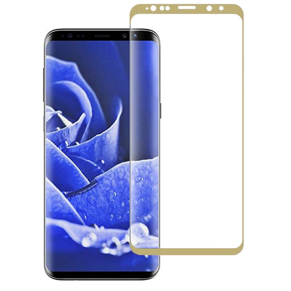 HuTech EXXO-Skärmskydd i 3D-utförande till Samsung Galaxy S9+ Guld