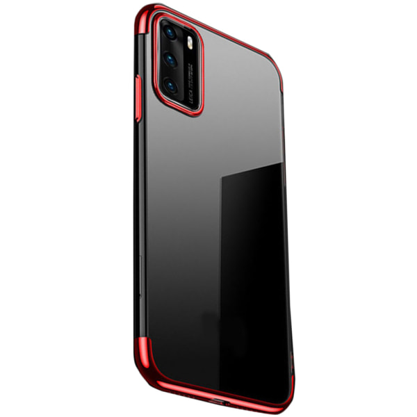 Huawei P40 - Tyylikäs silikonisuojus FLOVEME Röd