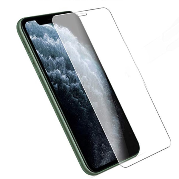 iPhone 11 3-PACK edessä ja takana 2.5D näytönsuoja 9H HD-Clear Transparent/Genomskinlig