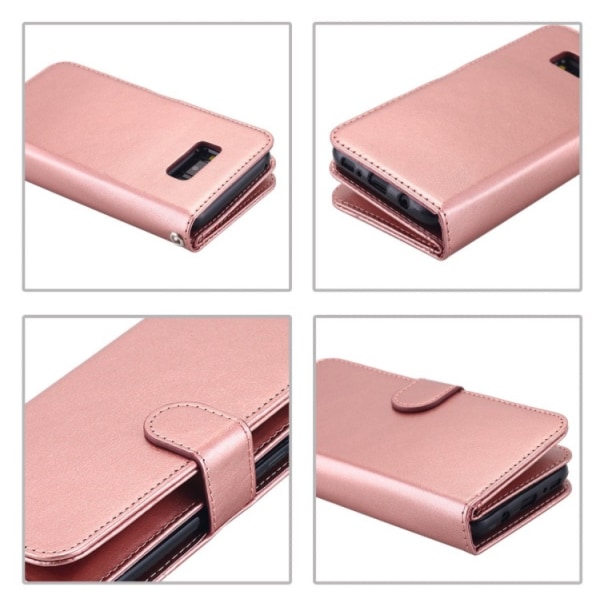 Samsung S7 EDGE - Smart 9-Card Wallet Case Seddelrum Vit