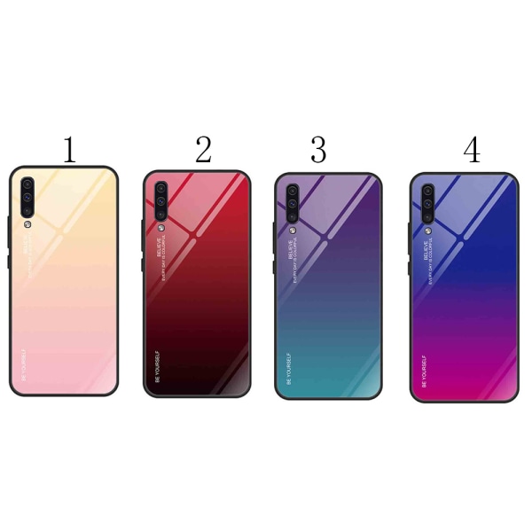 Professionelt elegant cover - Samsung Galaxy A50 flerfarvet 4