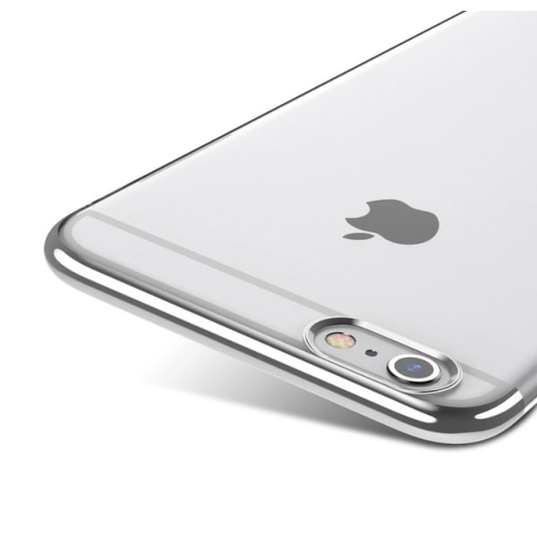 iPhone 8 PLUS - Smart Elegant Stilig silikondeksel fra FLOVEM Silver