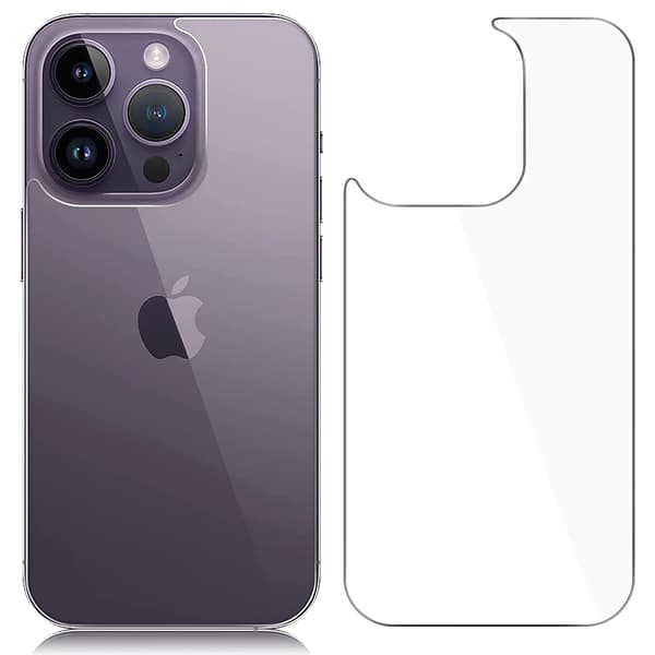 iPhone 15 Pro max - Takakannen näytönsuoja 0,3mm Transparent