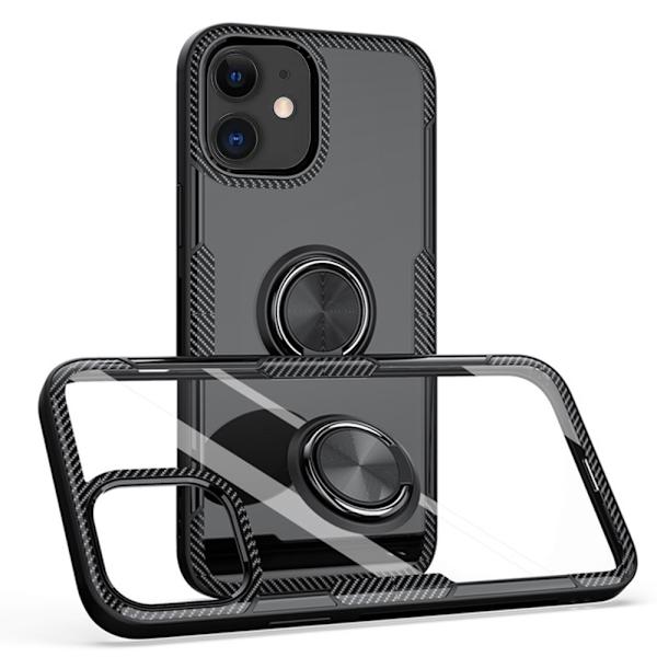 iPhone 12 Skal med Ringhållare Blå