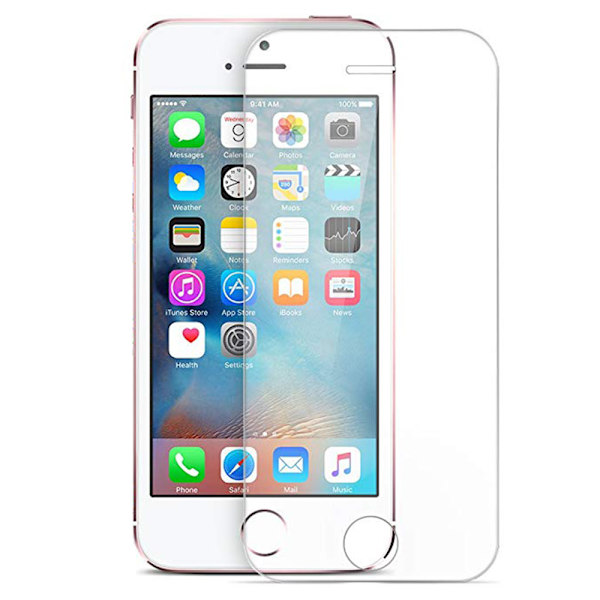 iPhone 5/5C/5S/5SE Skärmskydd 5-PACK Standard 9H HD-Clear