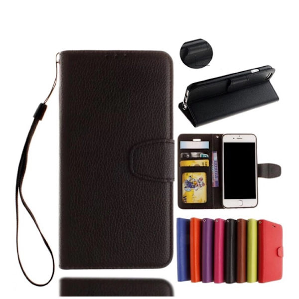 iPhone 7 Plus - Plånboksfodral av NKOBEE Rosa Rosa