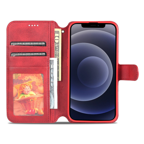 iPhone 14 Plus - Effektfullt Stils�kert Pl�nboksfodral (AZNS) Brun