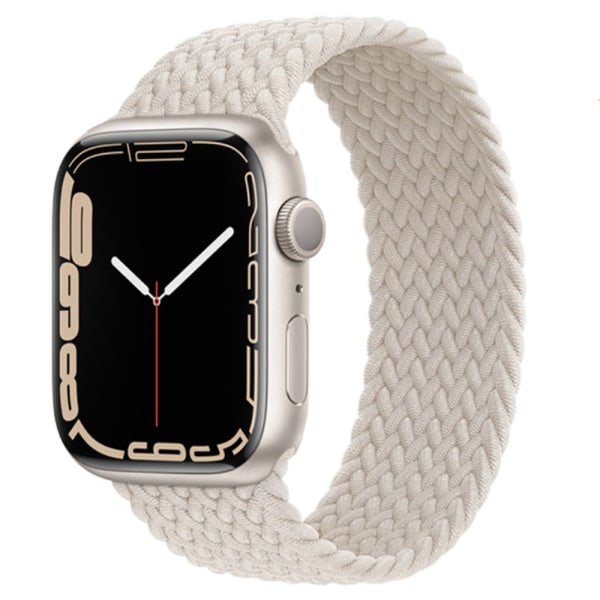 Hållbart Elastiskt Apple Watch Armband 38mm/40mm/41mm Grå L