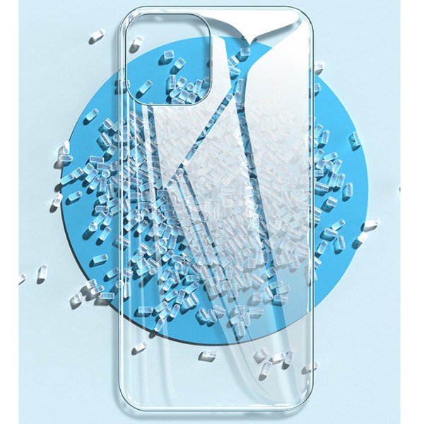 3-PACK 1 sæt iPhone 13 Hydrogel Skærmbeskytter foran og bagpå Transparent/Genomskinlig
