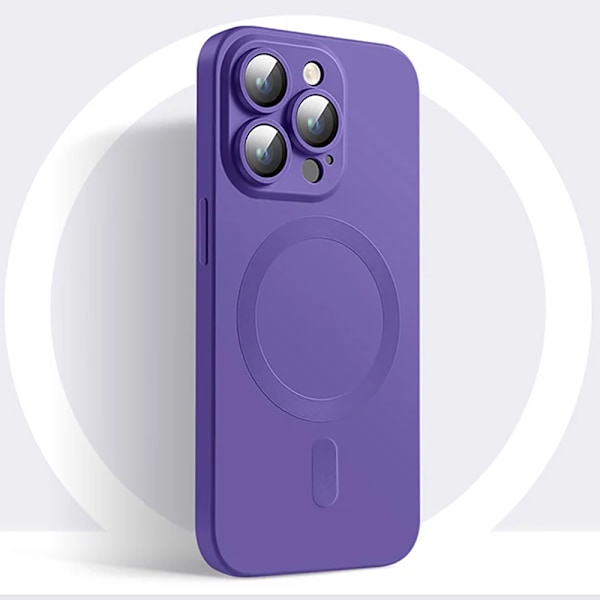iPhone 16 Pro Max  - Slimmad Elegans med Maximal Magnetstyrka Grå