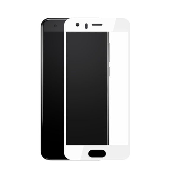 Huawei Honor 9 - HuTech 2-PACK Carbon-Skärmskydd 3D/HD Vit